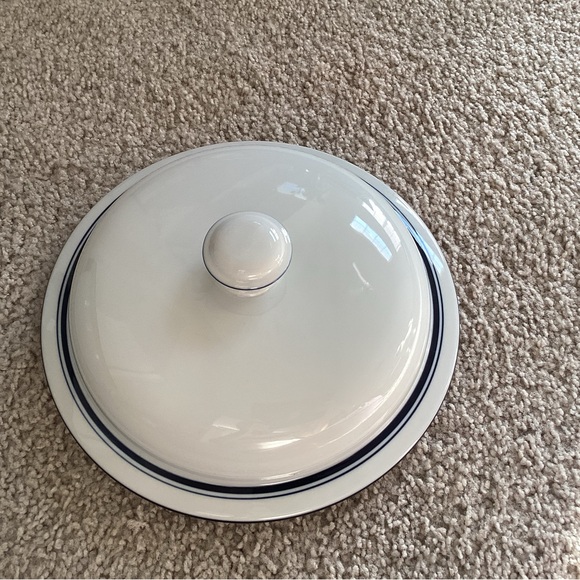 Vintage Dansk Bistro Christianshavn Blue Lg Casserole/Dutch Oven w/ Lid - Picture 4 of 11